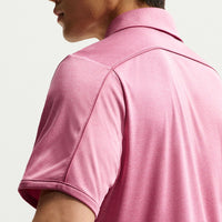 Nike Golf Shirt - NK DF Par 5 Heather Polo - Peony SU26