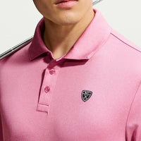 Nike Golf Shirt - NK DF Par 5 Heather Polo - Peony SU26