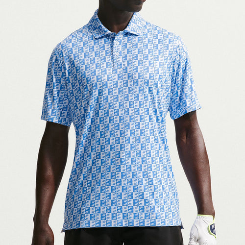 Nike Golf Shirt - NK DF Par 5 Icon Polo - Pacific Blue SU26