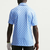 Nike Golf Shirt - NK DF Par 5 Icon Polo - Pacific Blue SU26