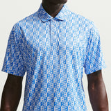 Nike Golf Shirt - NK DF Par 5 Icon Polo - Pacific Blue SU26