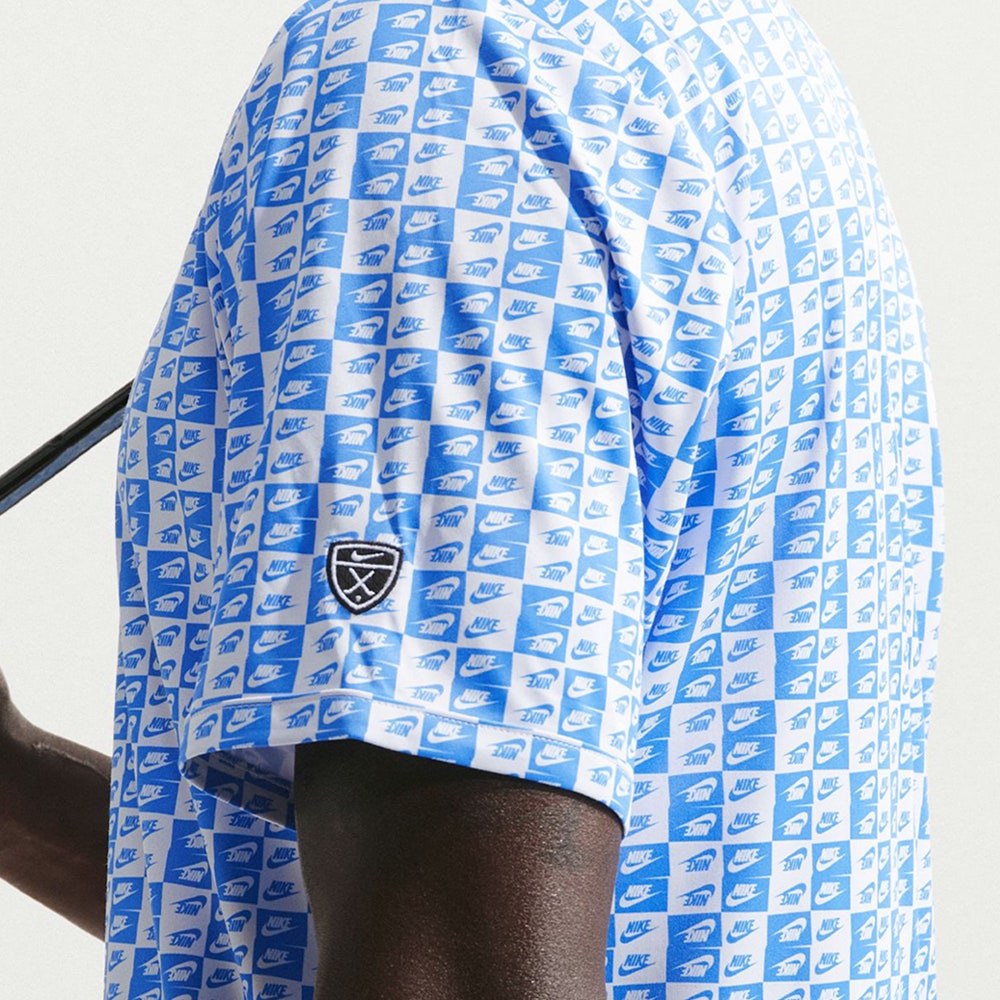 Nike Golf Shirt - NK DF Par 5 Icon Polo - Pacific Blue SU26
