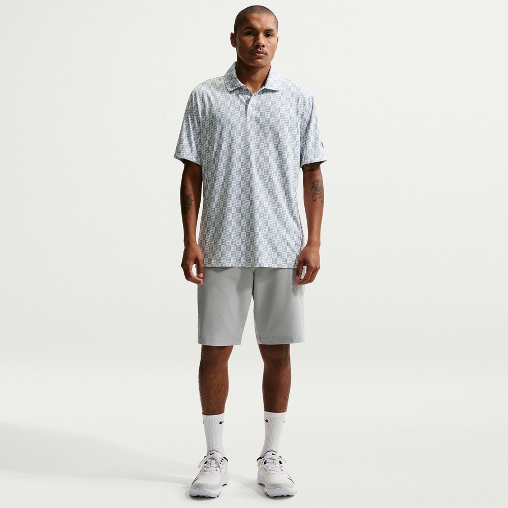Nike Golf Shirt - NK DF Par 5 Icon Polo - White SP26