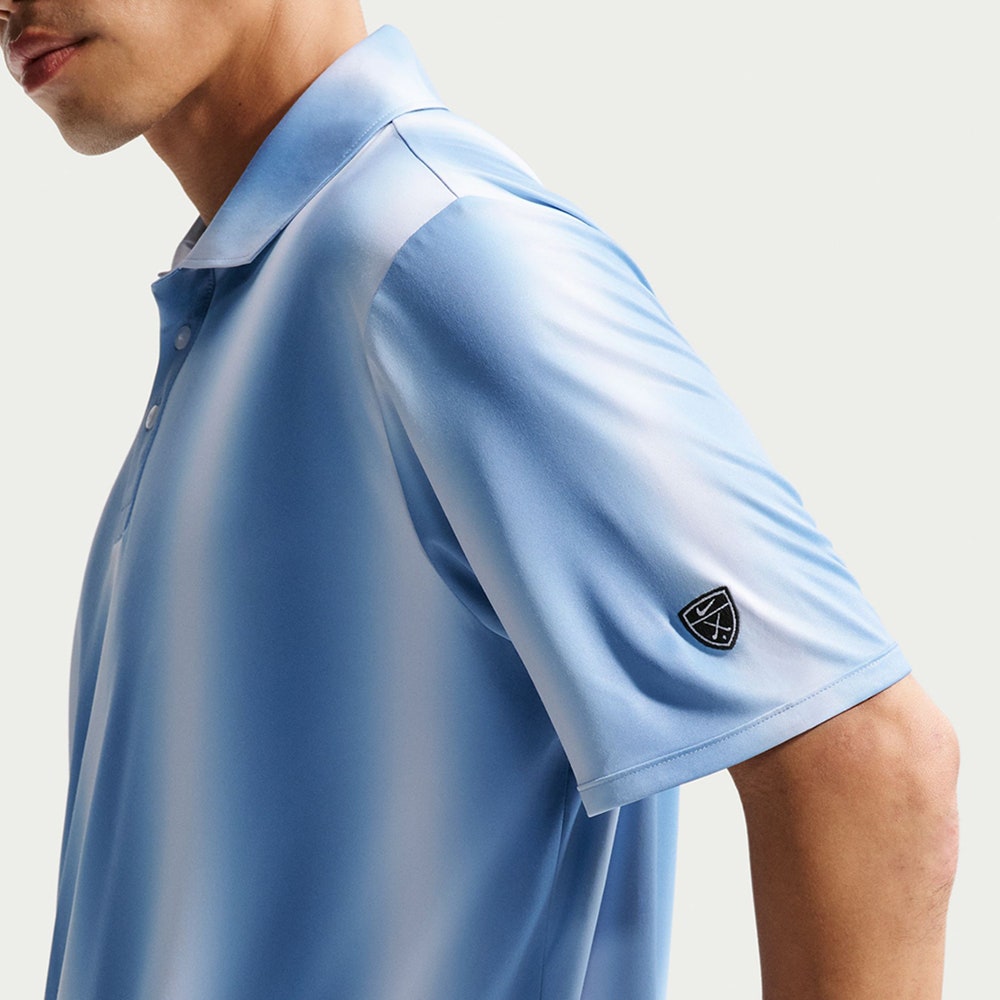 Nike Golf Shirt - NK DF Par 5 Ombre Polo - Football Grey SU26