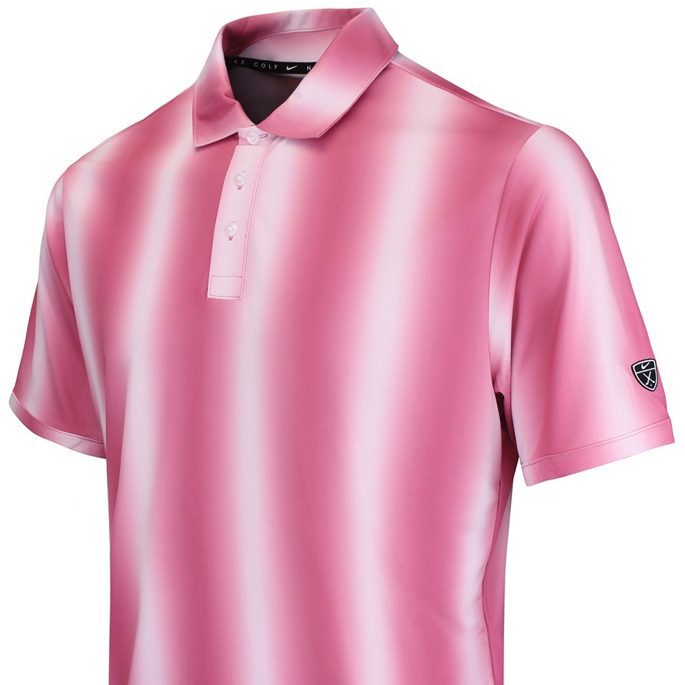 Nike Golf Shirt - NK DF Par 5 Ombre Polo - Pearl Pink SU26
