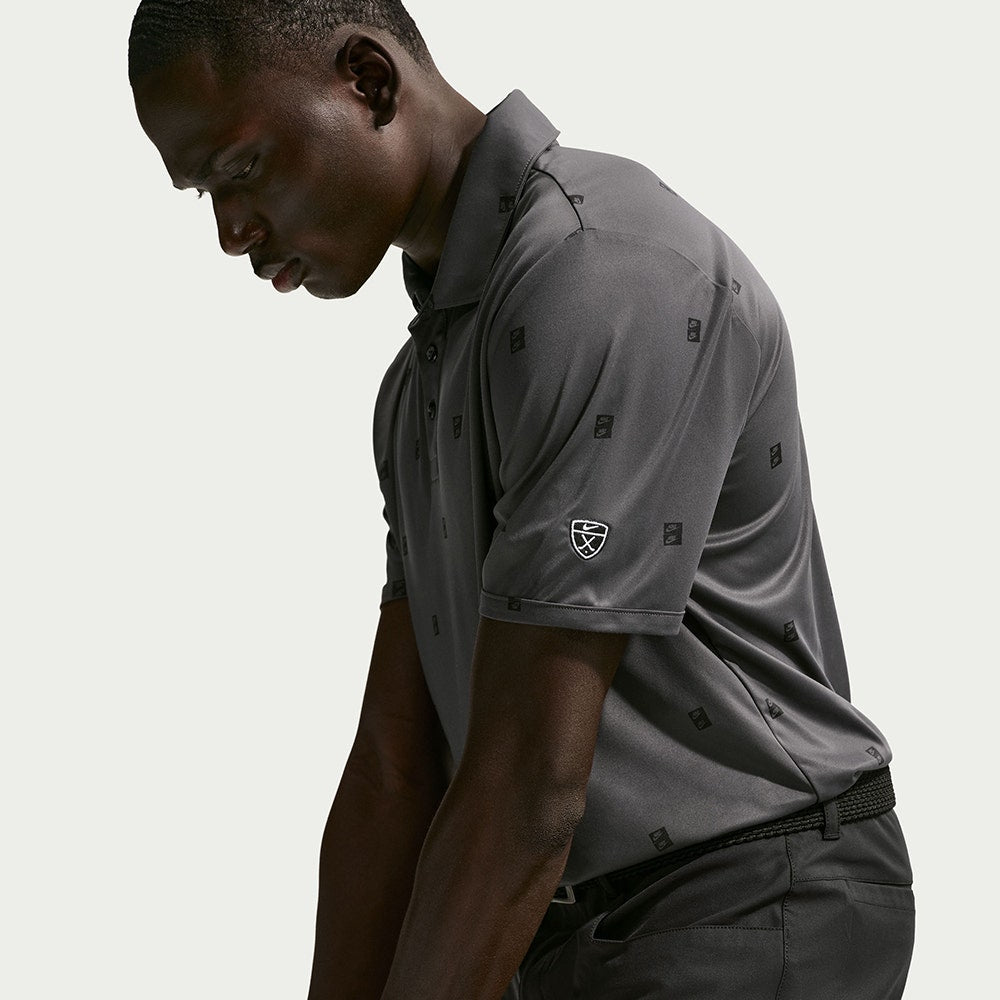 Nike Golf Shirt - NK DF Par 5 Seve Stack Polo - Anthracite SP26