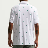 Nike Golf Shirt - NK DF Par 5 Seve Stack Polo - White - Malachite SP26