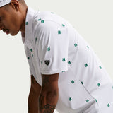 Nike Golf Shirt - NK DF Par 5 Seve Stack Polo - White - Malachite SP26