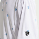 Nike Golf Shirt - NK DF Par 5 Seve Stack Polo - White - Work Blue SU26