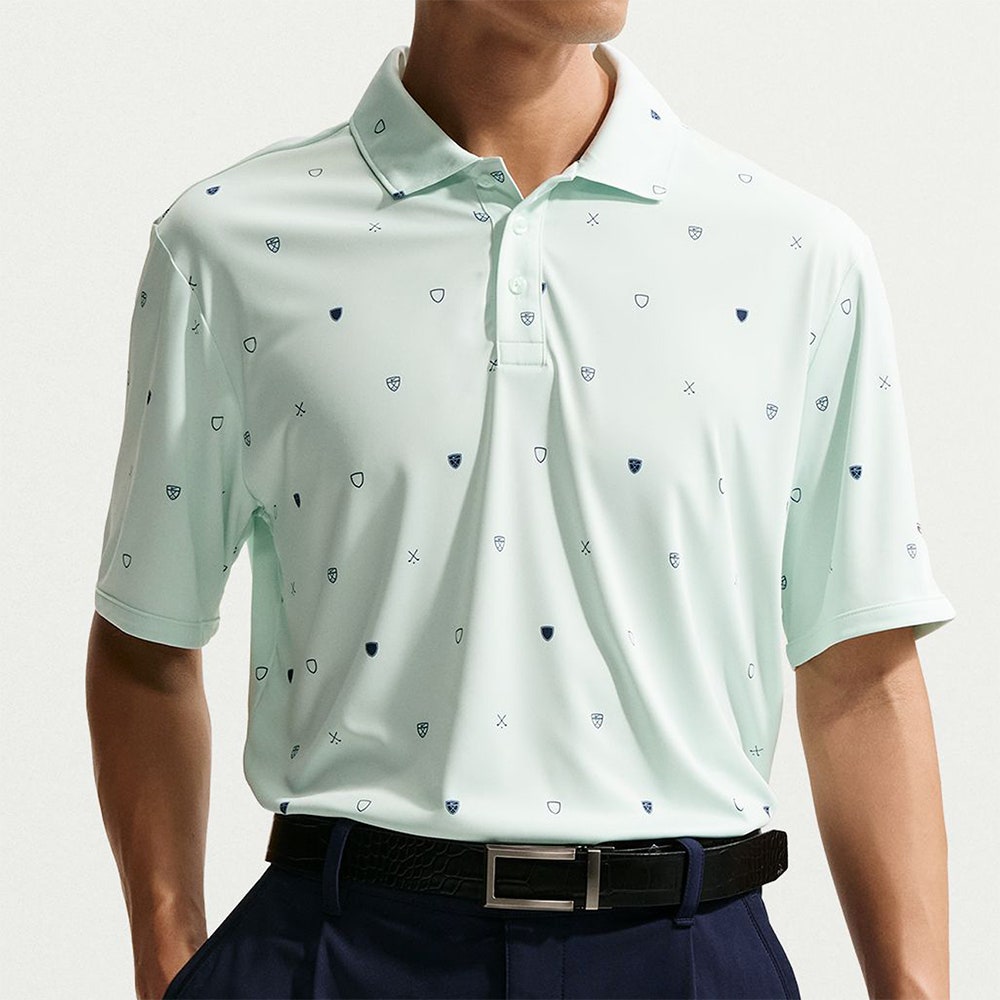Nike Golf Shirt - NK DF Par 5 Shield Polo - Barely Green SP26
