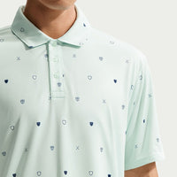 Nike Golf Shirt - NK DF Par 5 Shield Polo - Barely Green SP26