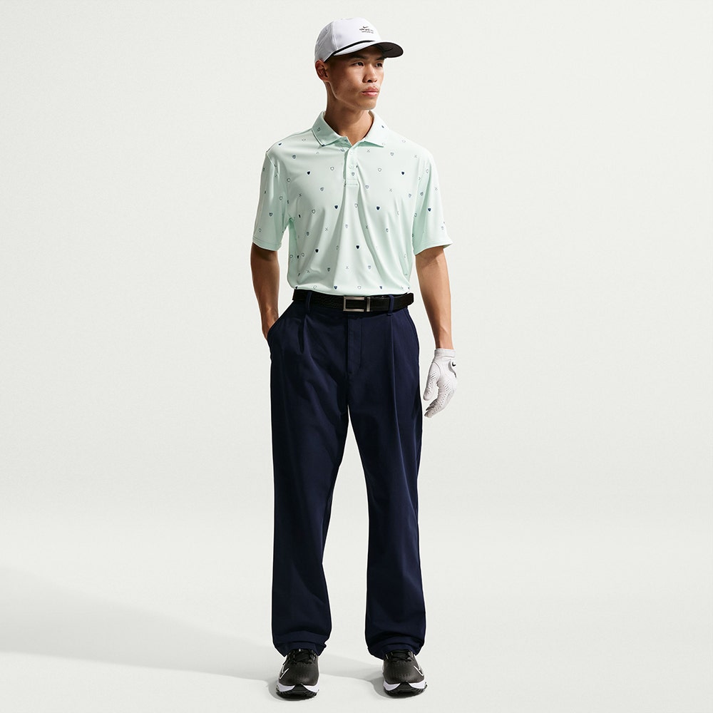 Nike Golf Shirt - NK DF Par 5 Shield Polo - Barely Green SP26