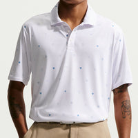 Nike Golf Shirt - NK DF Par 5 Shield Polo - White SP26