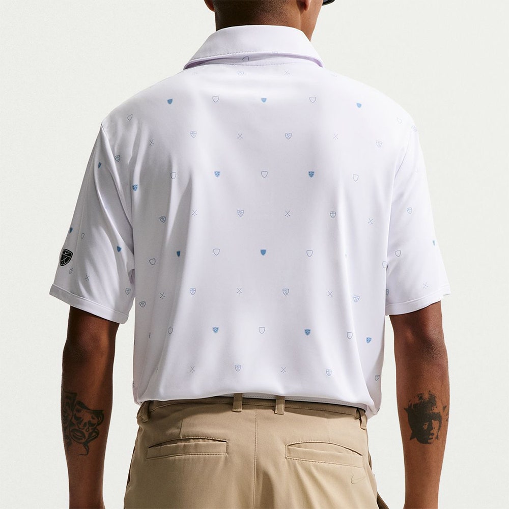 Nike Golf Shirt - NK DF Par 5 Shield Polo - White SP26
