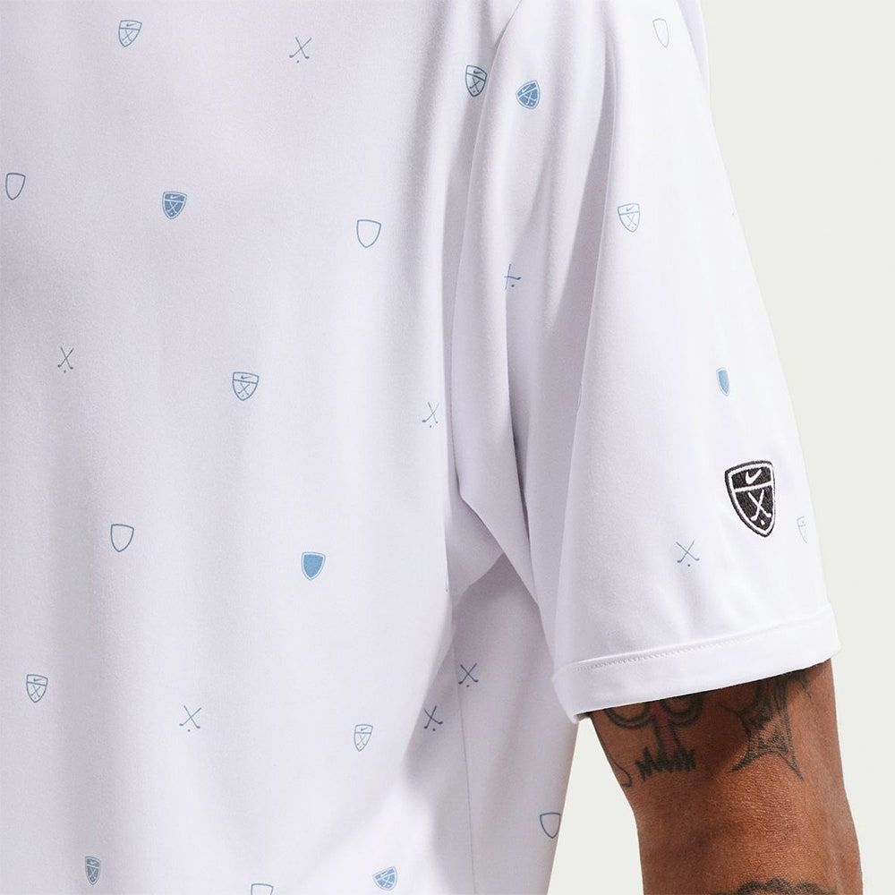 Nike Golf Shirt - NK DF Par 5 Shield Polo - White SP26