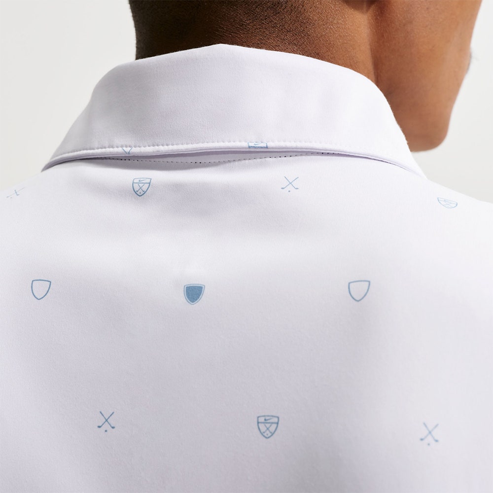 Nike Golf Shirt - NK DF Par 5 Shield Polo - White SP26