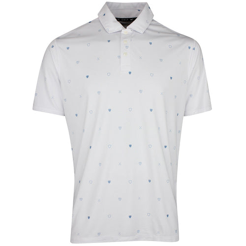 Nike Golf Shirt - NK DF Par 5 Shield Polo - White SP26