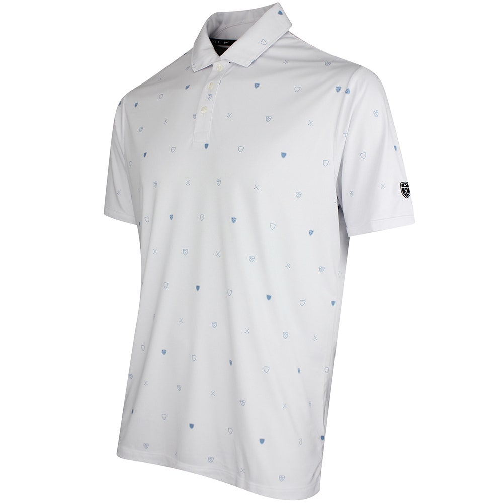 Nike Golf Shirt - NK DF Par 5 Shield Polo - White SP26