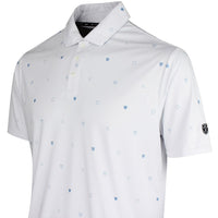 Nike Golf Shirt - NK DF Par 5 Shield Polo - White SP26