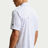 Nike Golf Shirt - NK DF Par 5 Shoe Print Polo - White SP26