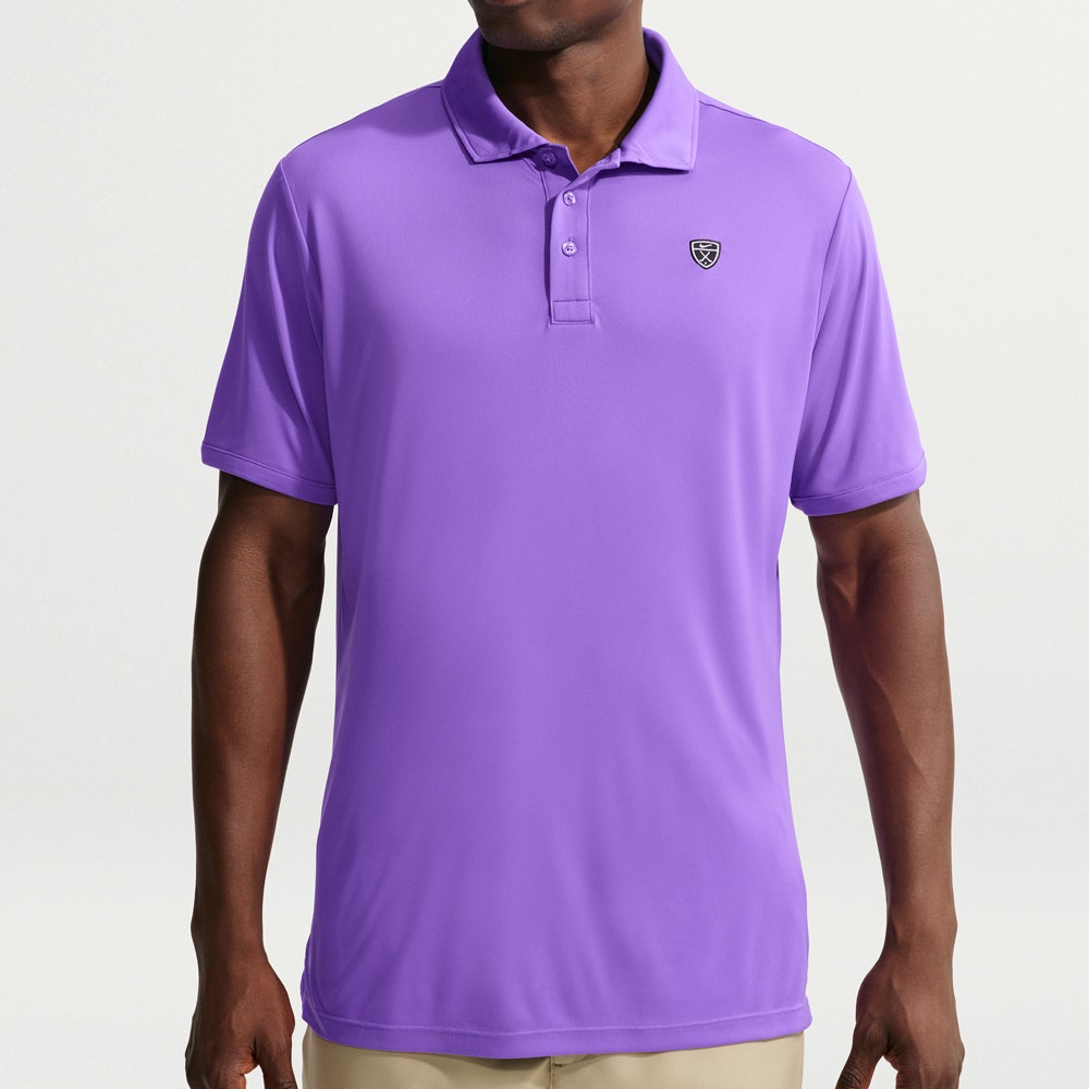 Nike Golf Shirt - NK DF Par 5 Solid Polo - Action Grape HO26