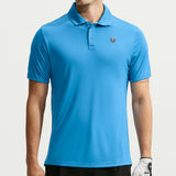 Nike Golf Shirt - NK DF Par 5 Solid Polo - Aurora Blue FA26