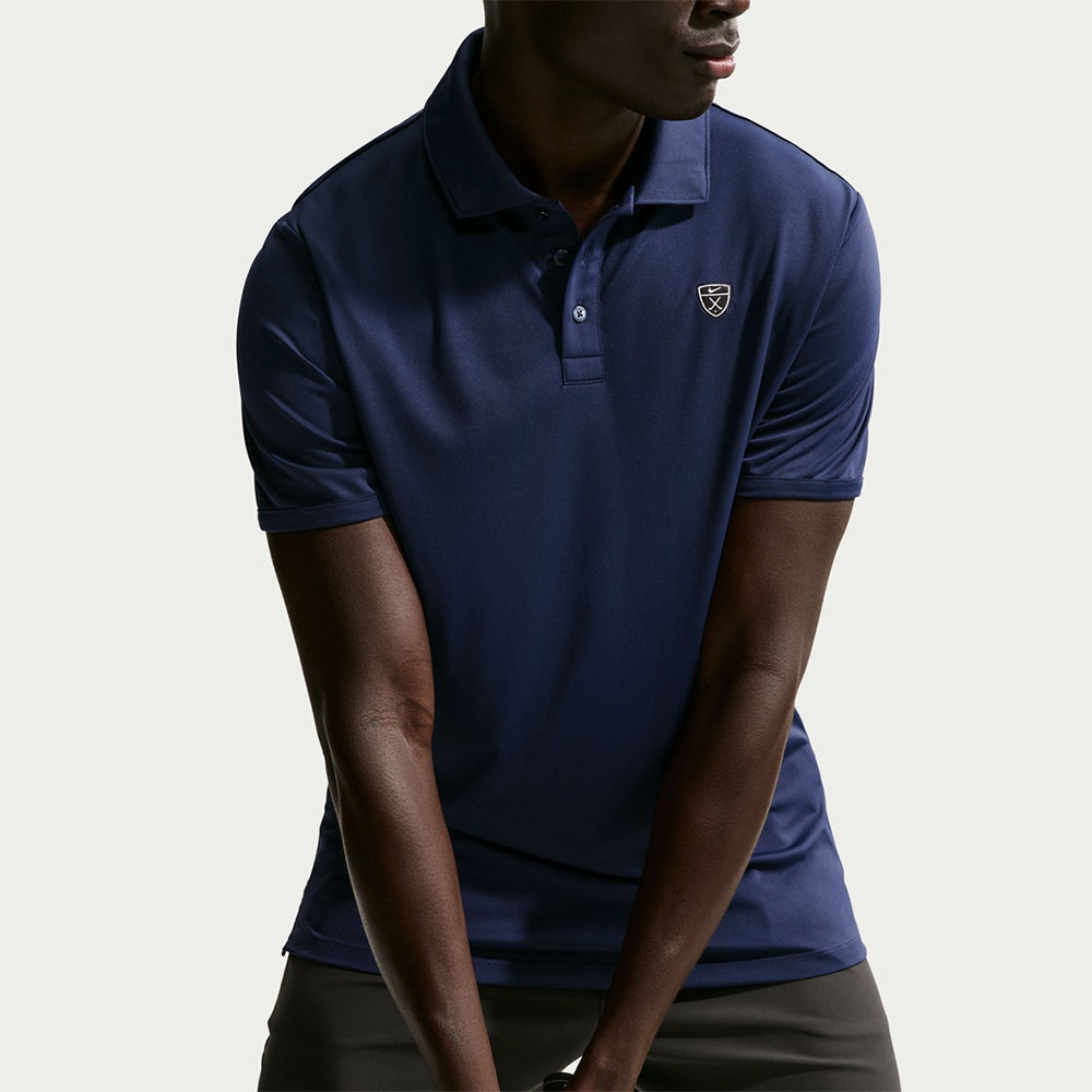 Nike Golf Shirt - NK DF Par 5 Solid Polo - College Navy SP26