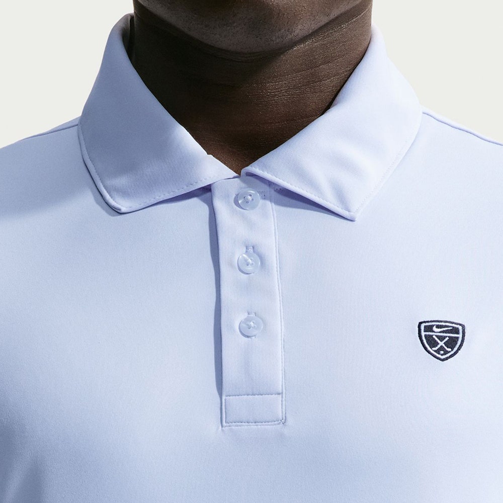 Nike Golf Shirt - NK DF Par 5 Solid Polo - Football Grey SU26
