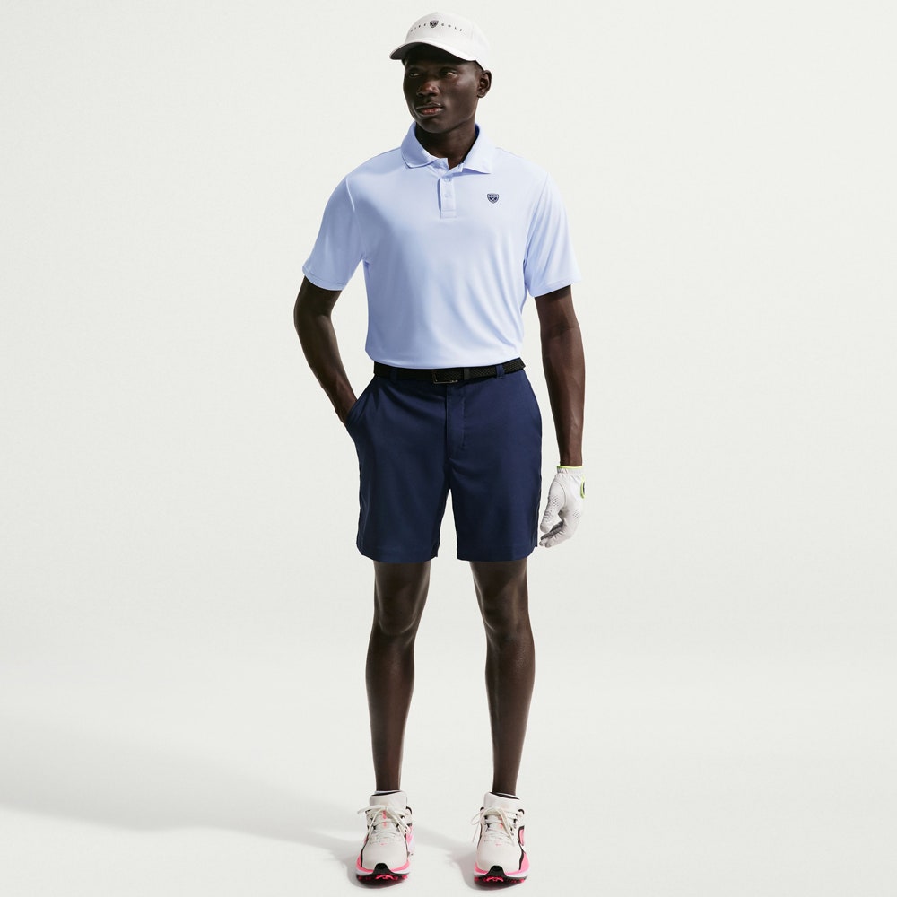 Nike Golf Shirt - NK DF Par 5 Solid Polo - Football Grey SU26