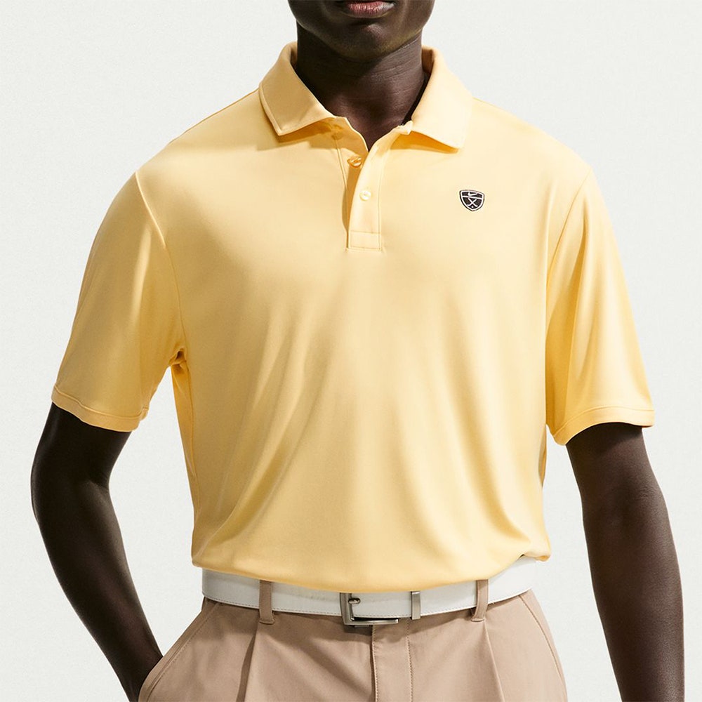 Nike Golf Shirt - NK DF Par 5 Solid Polo - Soft Yellow SP26