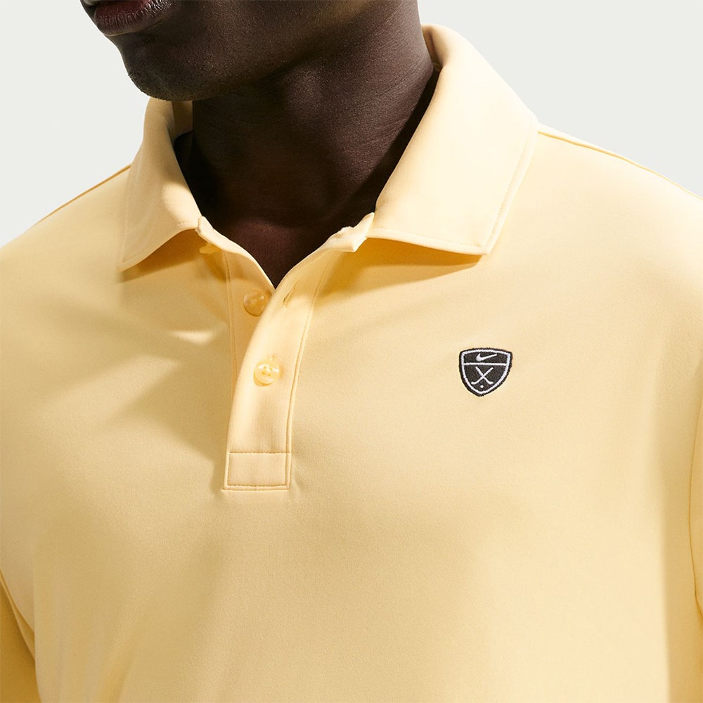 Nike Golf Shirt - NK DF Par 5 Solid Polo - Soft Yellow SP26