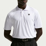 Nike Golf Shirt - NK DF Par 5 Solid Polo - White SP26