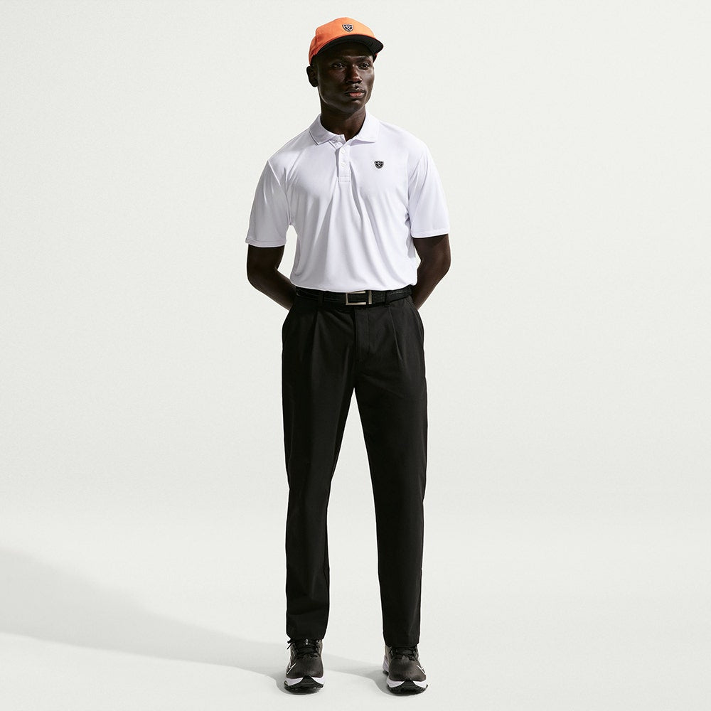 Nike Golf Shirt - NK DF Par 5 Solid Polo - White SP26