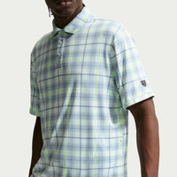Nike Golf Shirt - NK DF Par 5 Tartan Polo - Barely Green SP26