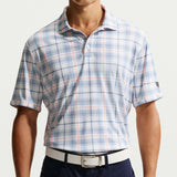 Nike Golf Shirt - NK DF Par 5 Tartan Polo - Sail SP26