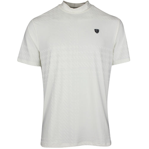 Nike Golf Shirt - NK DF Tartan Mock Neck - Sail SP26