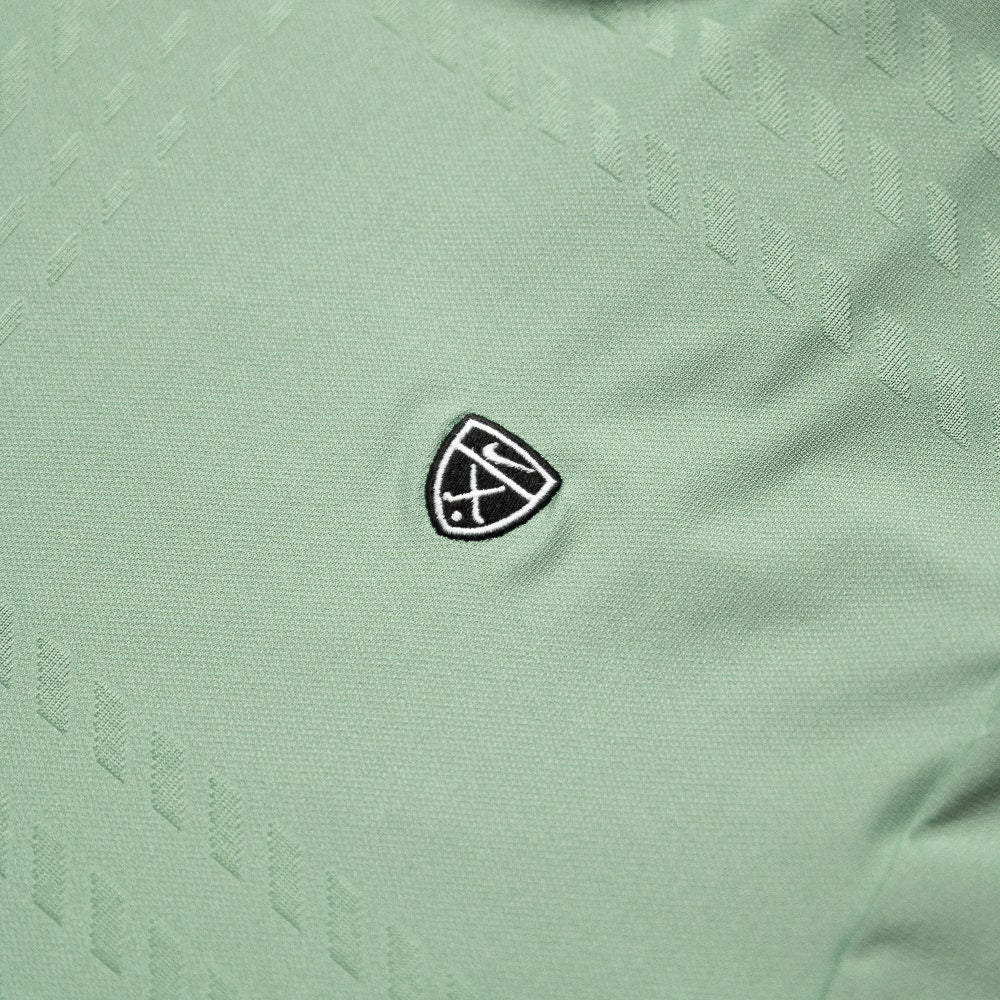 Nike Golf Shirt - NK DF Tartan Mock Neck - Steam SP26
