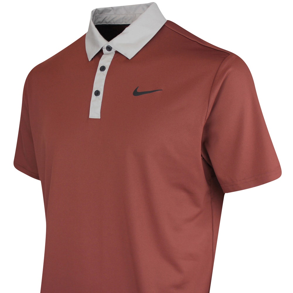 Nike Golf Shirt - NK DF Tour Contrast Polo - Dark Pony HO25