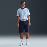 Nike Golf Shirt - NK DF Tour Micro Print - Lt Armory Blue SU25