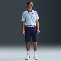 Nike Golf Shirt - NK DF Tour Micro Print - Lt Armory Blue SU25