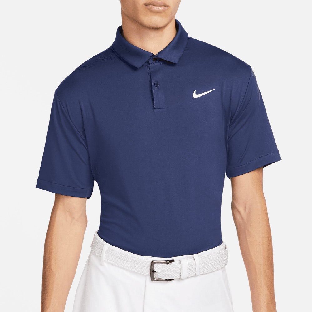 Nike Golf Shirt - NK DF Tour Solid Polo - Midnight Navy SP24