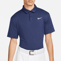 Nike Golf Shirt - NK DF Tour Solid Polo - Midnight Navy SP24