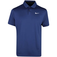 Nike Golf Shirt - NK DF Tour Solid Polo - Midnight Navy SP24