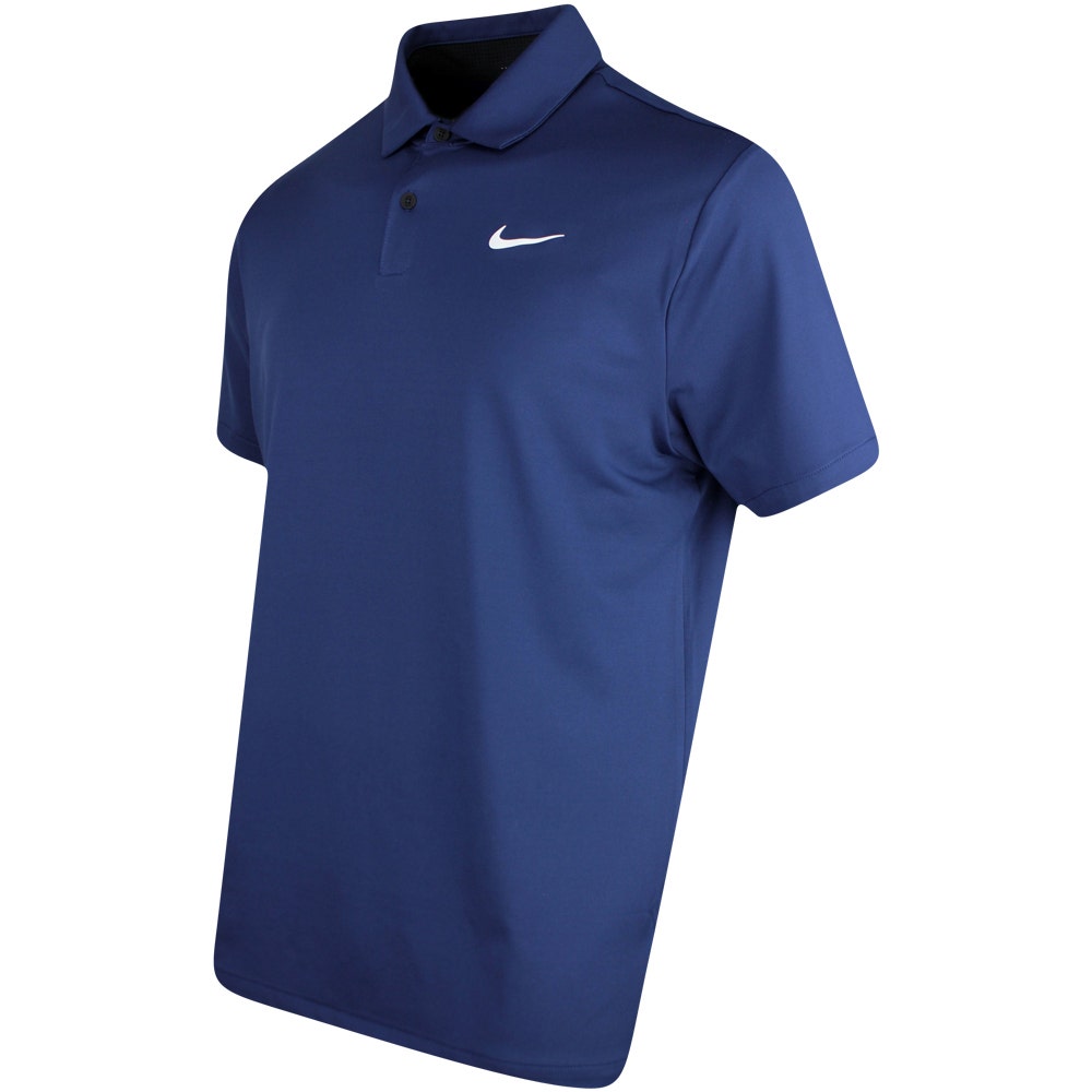 Nike Golf Shirt - NK DF Tour Solid Polo - Midnight Navy SP24