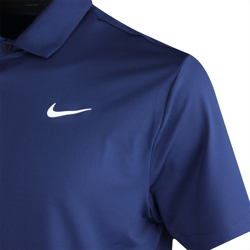 Nike Golf Shirt - NK DF Tour Solid Polo - Midnight Navy SP24
