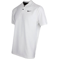 Nike Golf Shirt - NK DF Tour Texture Blade Polo - White SP24