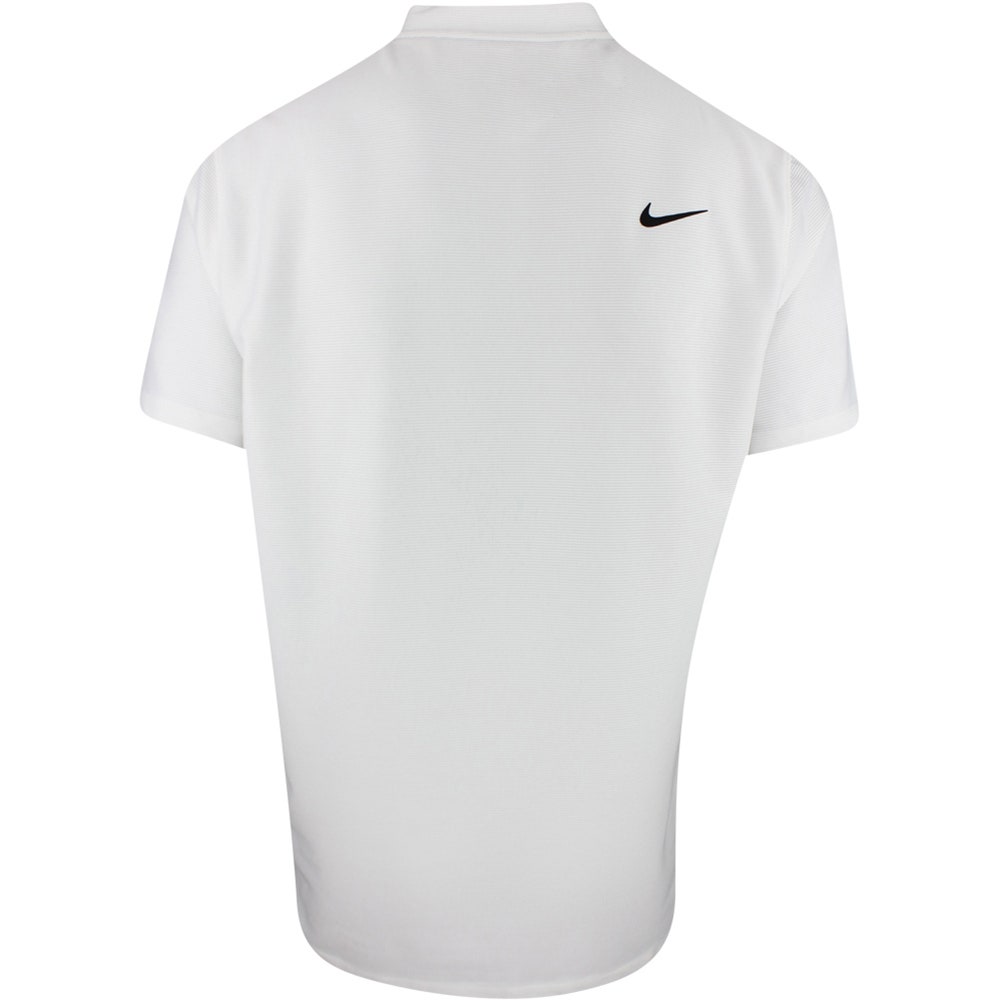 Nike Golf Shirt - NK DF Tour Texture Blade Polo - White SP24