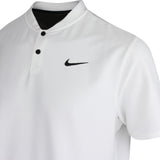 Nike Golf Shirt - NK DF Tour Texture Blade Polo - White SP24