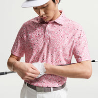 Nike Golf Shirt - NK DF TP Floral Polo - Peony SU26