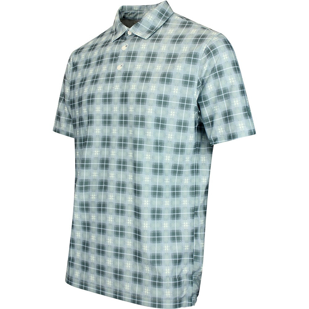 Nike Golf Shirt - NK DF TP Tartan Polo - Barely Green SP26